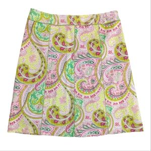 Chadwick's' bright colorful summer skirt, women's size 14